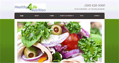 Desktop Screenshot of healthy4lifenutrition.com
